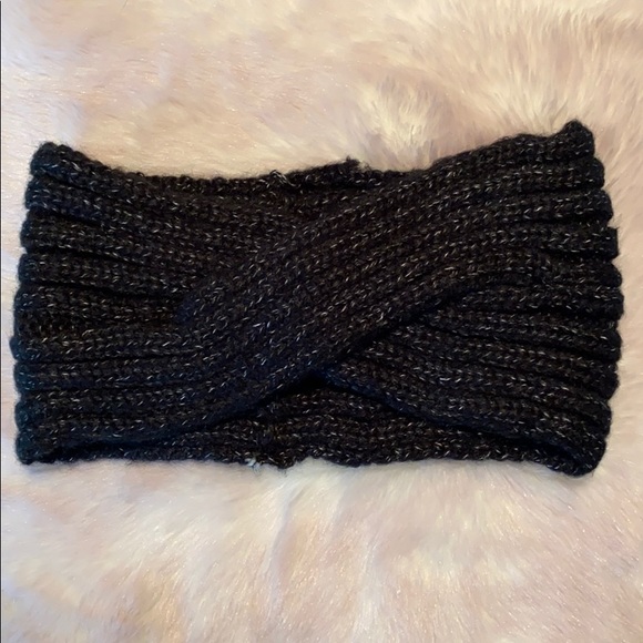 Accessories - Black Knit Headband